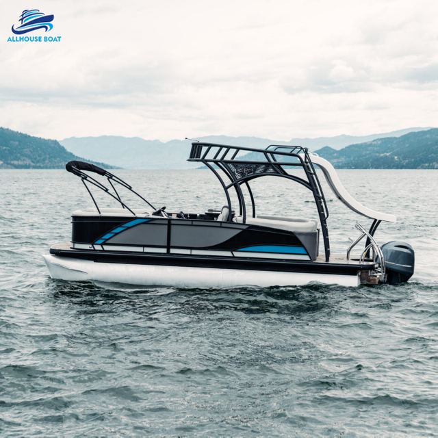 25FT Double Layer Pontoon Boat