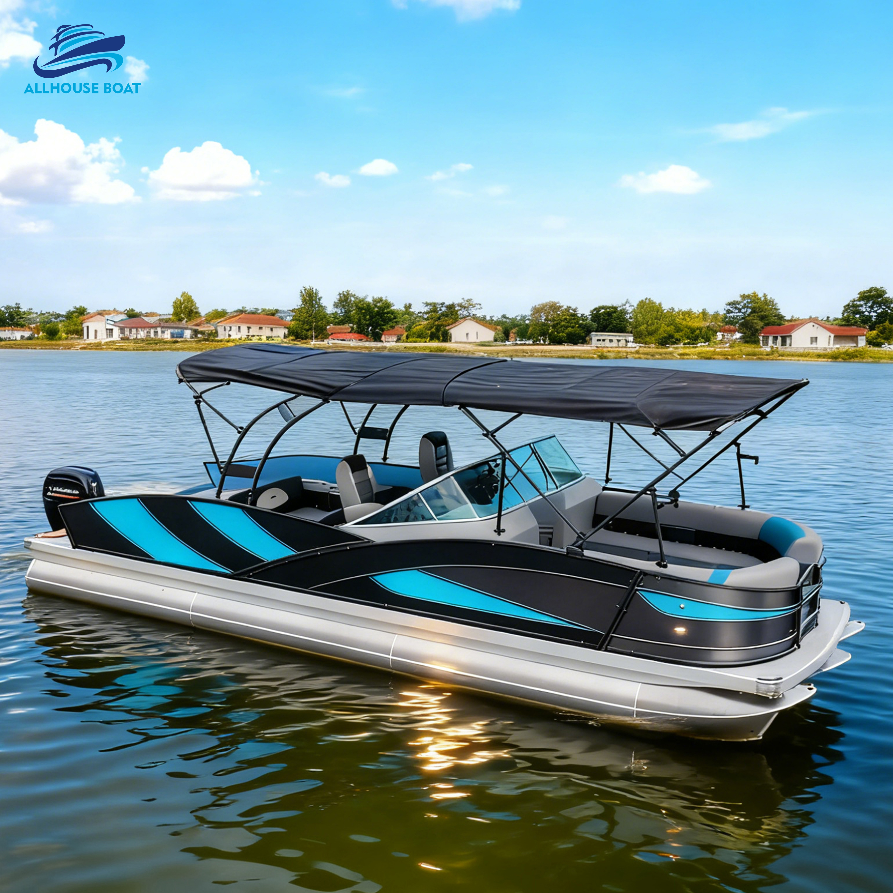 29FT Pontoon Boat
