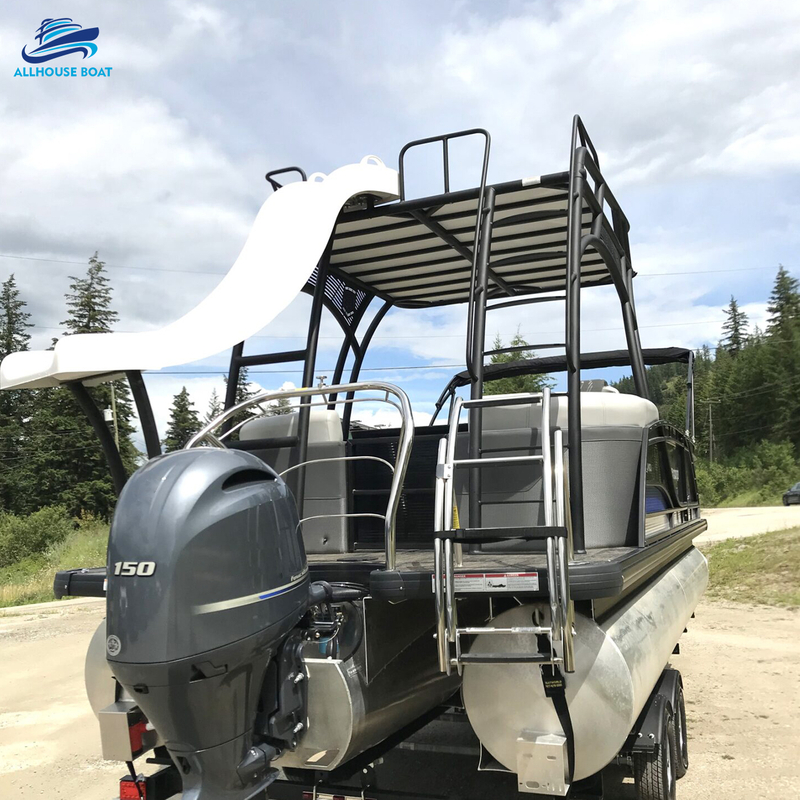 25FT Double Layer Pontoon Boat