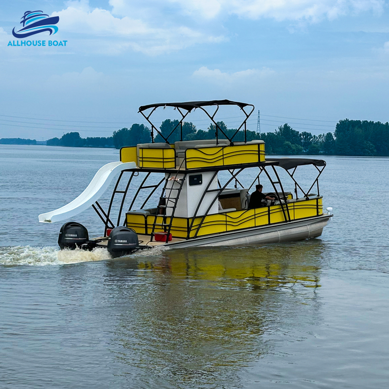 30FT Double Layer Pontoon Boat
