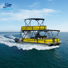 30FT Double Layer Pontoon Boat