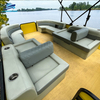 30FT Double Layer Pontoon Boat