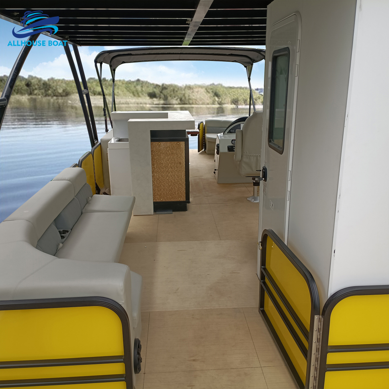 30FT Double Layer Pontoon Boat