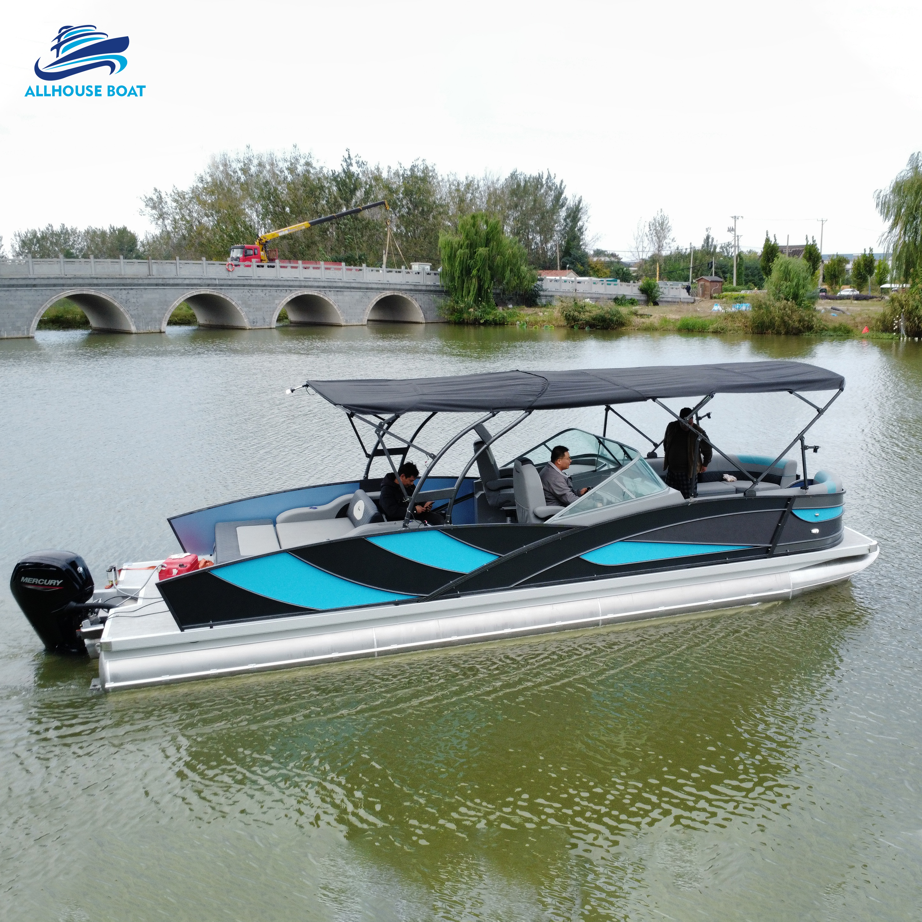 29FT Pontoon Boat