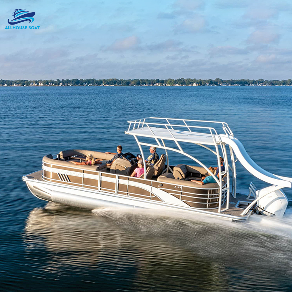 25FT Double Layer Pontoon Boat