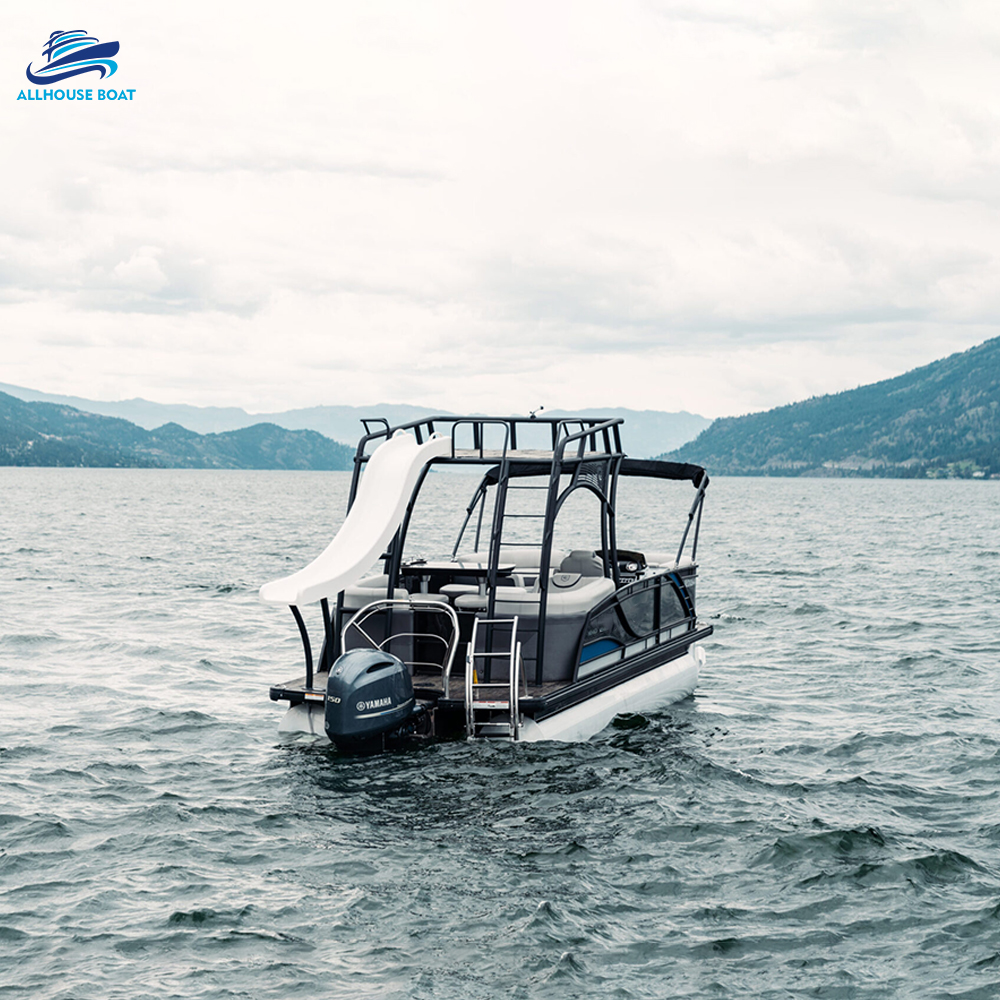 25FT Double Layer Pontoon Boat