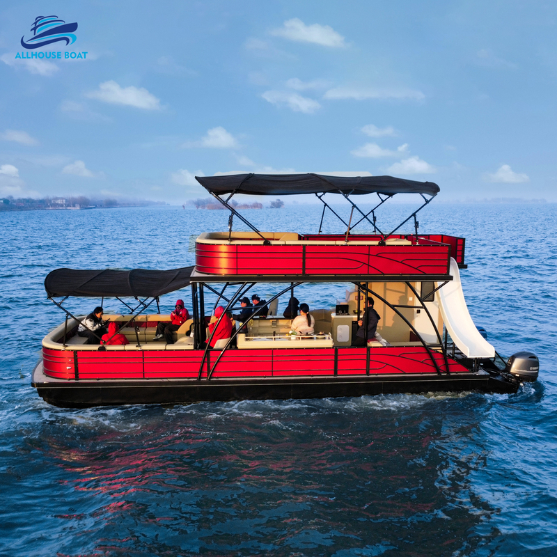 38FT Double Layer Pontoon Boat