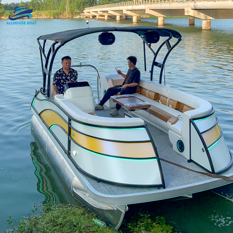 16FT Pontoon Boat